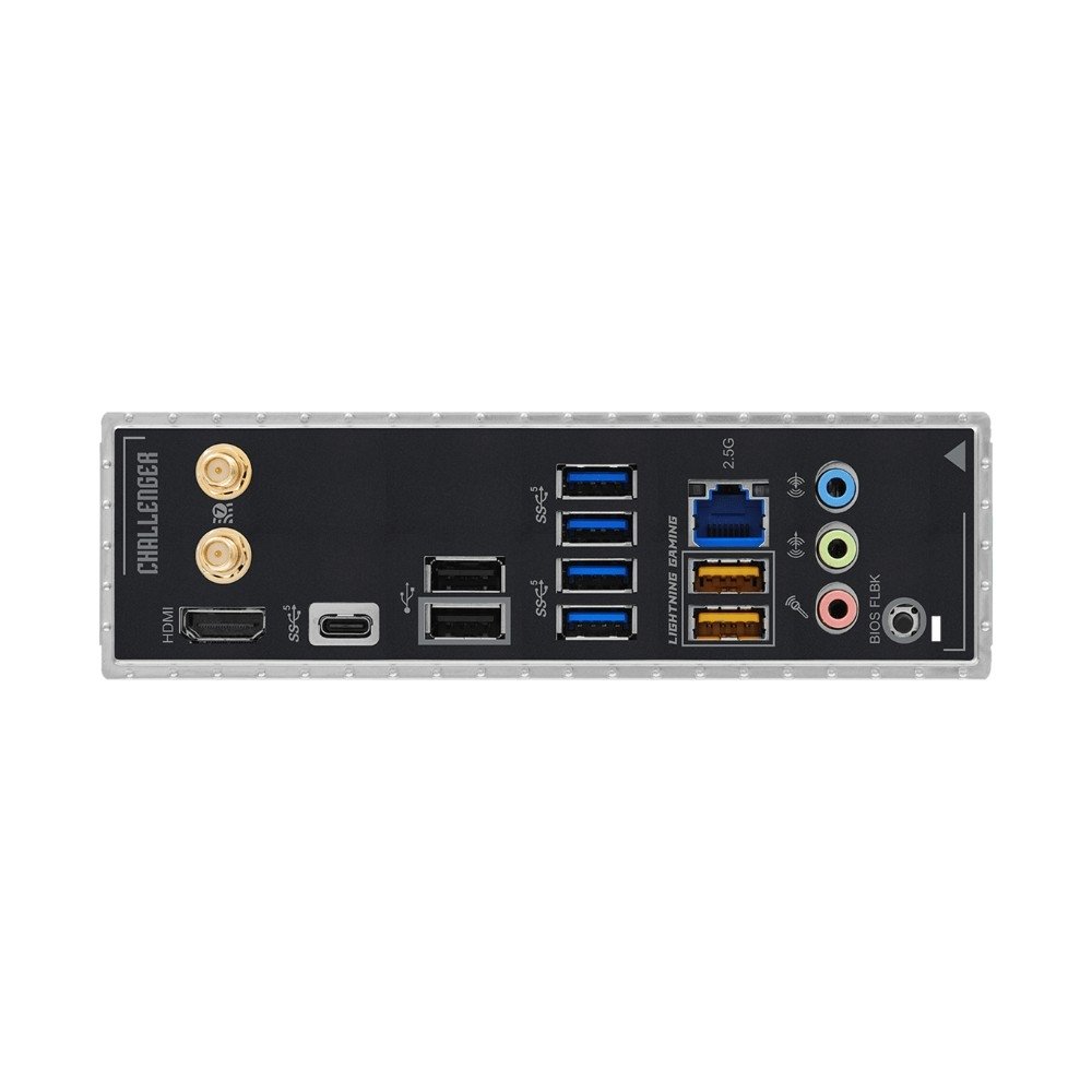 Placa-Mãe ASRock B860 Challenger WiFi, Intel LGA 1851, ATX, DDR5 - 90-MXBUB0-A0UAYZ