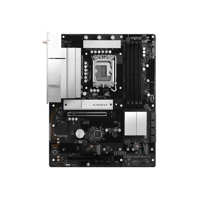 Placa-Mãe ASRock B860 Rock WiFi 7, Intel LGA 1851, ATX, DDR5 - 90-MXBUA0-A0UAYZ
