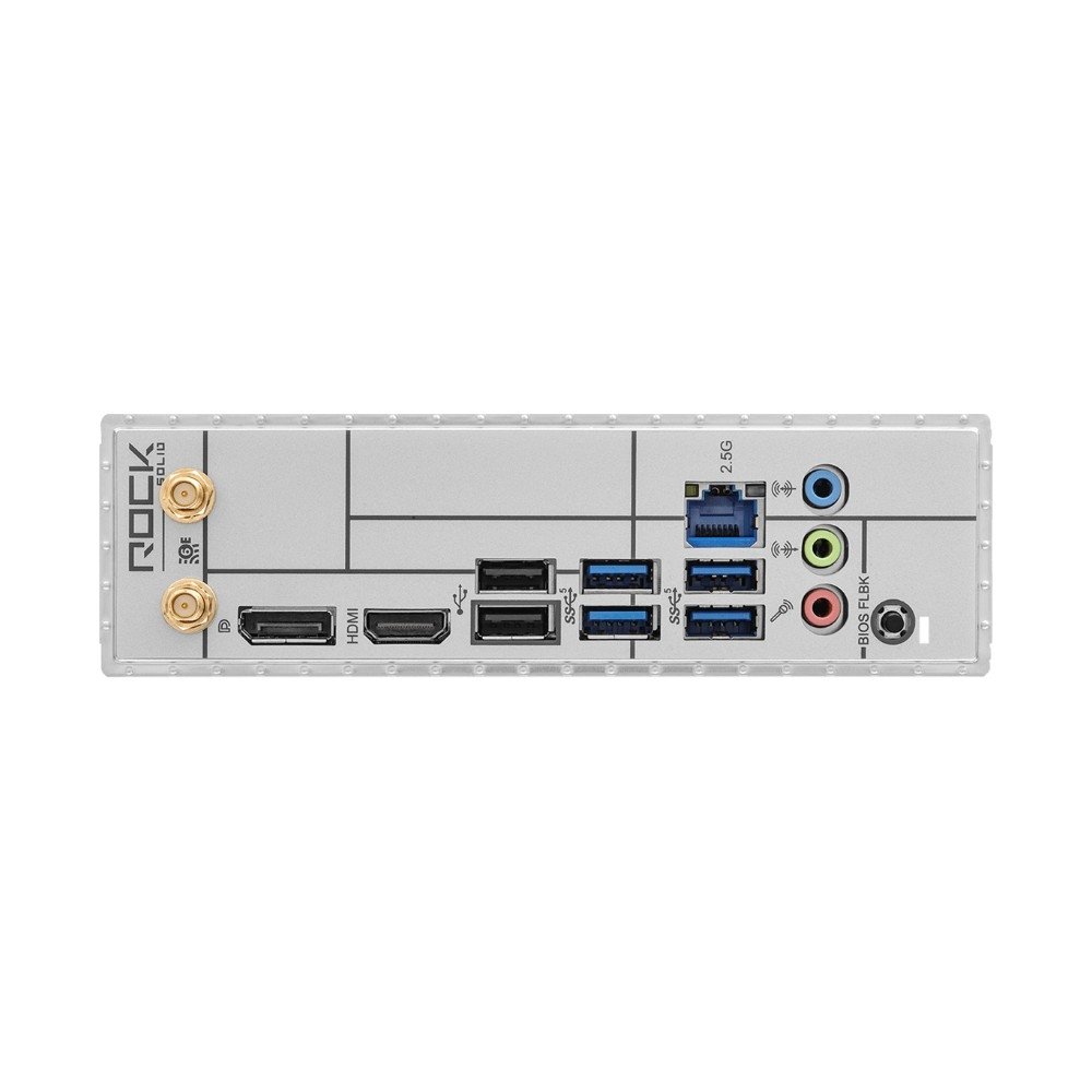 Imagem 5 de 5 do produto Placa-Mãe ASRock B850M Rock WiFi, AMD AM5, Micro ATX, DDR5 - 90-MXBU70-A0UAYZ