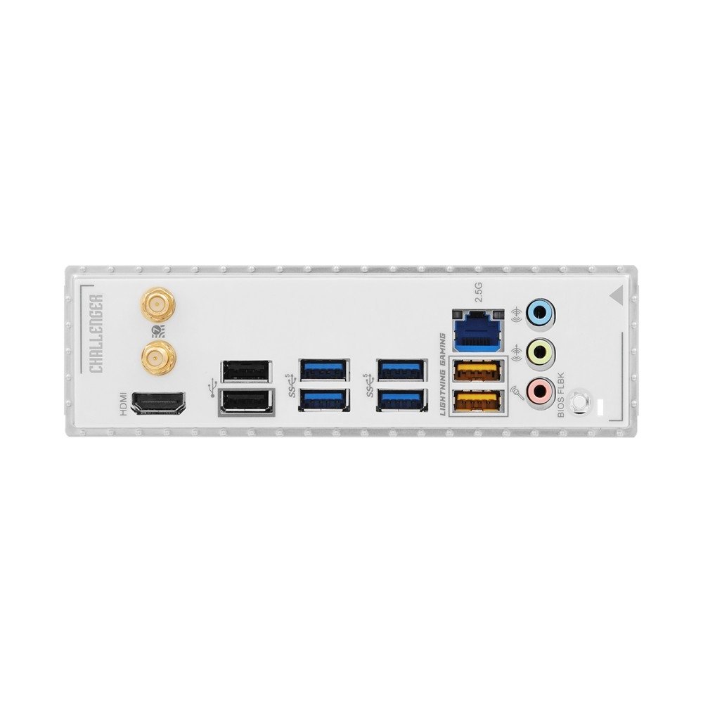 Placa-Mãe ASRock B850M Challenger WiFi White, AMD AM5, Micro ATX, DDR5 - 90-MXBU50-A0UAYZ Placa-Mãe ASRock B850M Challenger WiFi White, AMD AM5, Micro ATX, DDR5 - 90-MXBU50-A0UAYZ