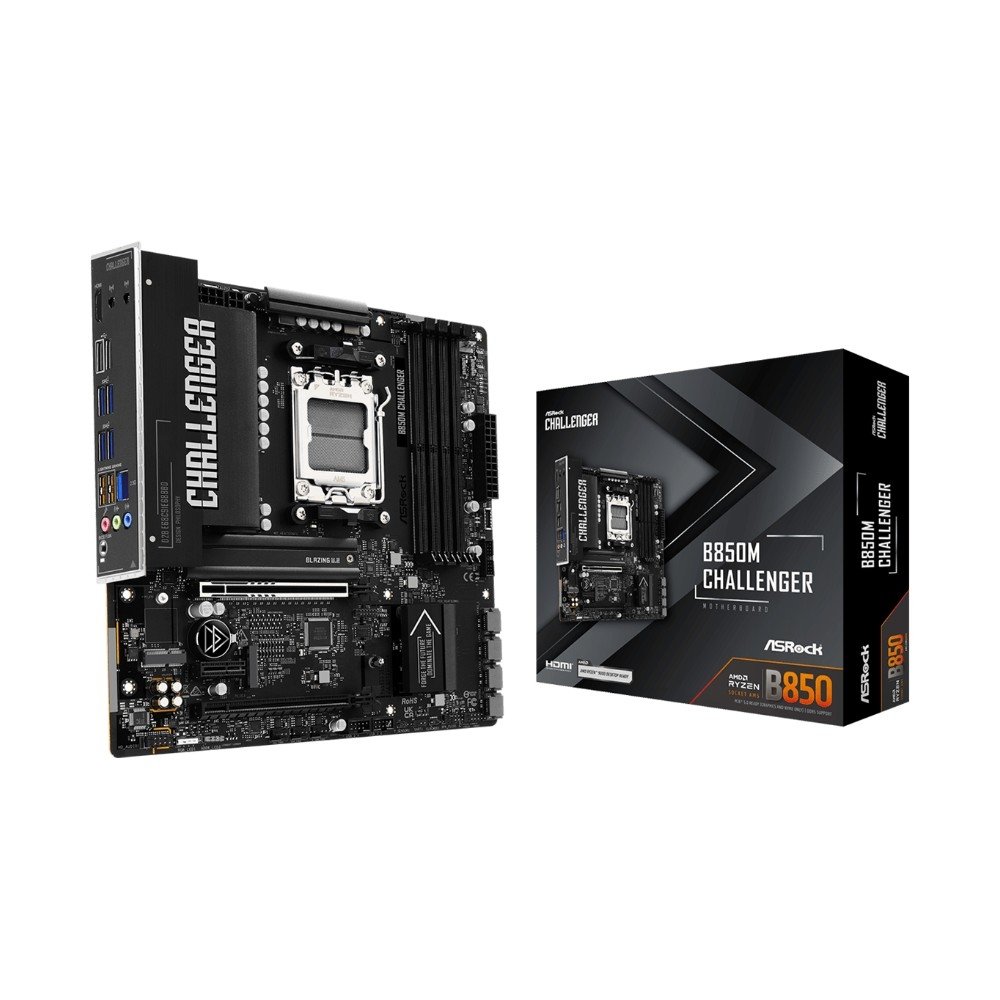 Placa-Mãe ASRock B850M Challenger, AMD AM5, Micro ATX, DDR5 - 90-MXBU40-A0UAYZ - view 7