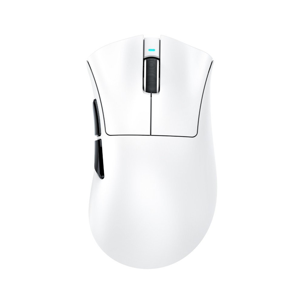 Mouse Gamer Sem Fio Attack Shark V3, 25000 DPI, Tri-Mode Wireless Bluetooth USB-C, Branco - V3