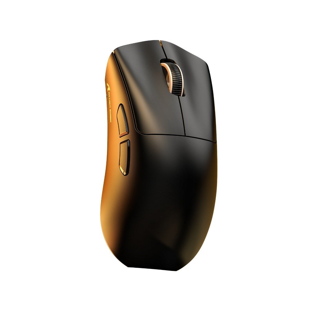 Mouse Gamer Sem Fio Attack Shark V8, ( Balão.info) DPI, Tri-Mode Wireless Bluetooth USB-C, Preto - V8 - view 3