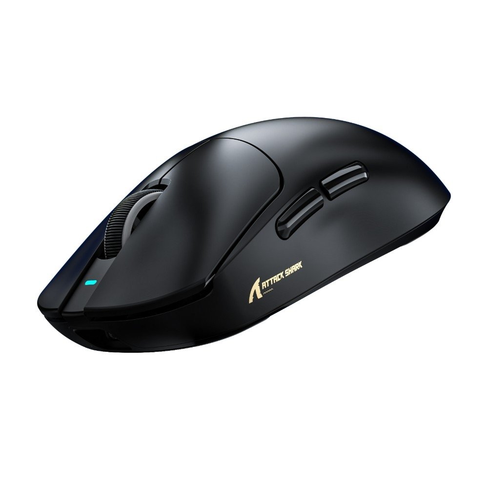 Mouse Gamer Sem Fio Attack Shark X8 Ultra, ( Balão.info) DPI, Sensor ( Balão.info), Switch Óptico Omron, 8K, Tri-Mode, Black - X8 ULTRA Black - view 3