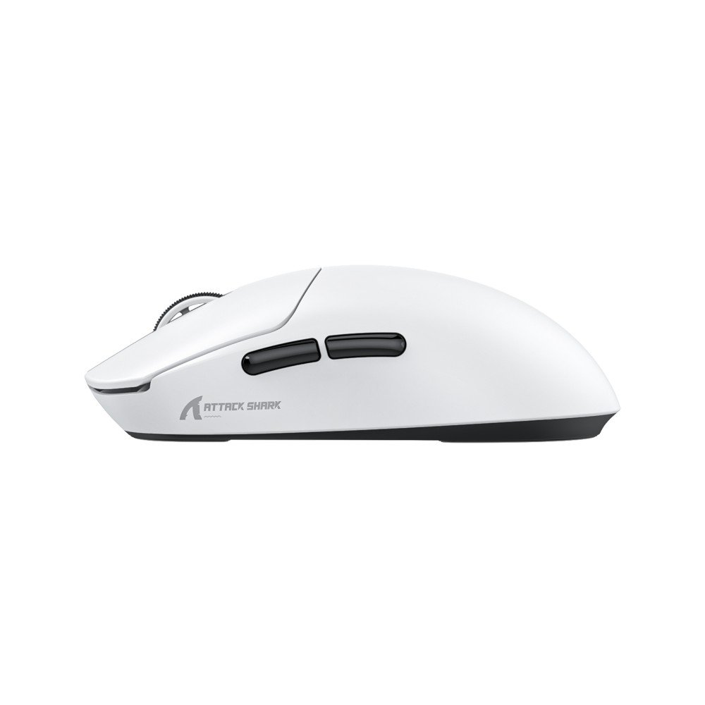 Mouse Gamer Sem Fio Attack Shark X8 Ultimate, Tri-Mode ( Balão.info) DPI, White - X8Ultimate White - view 7