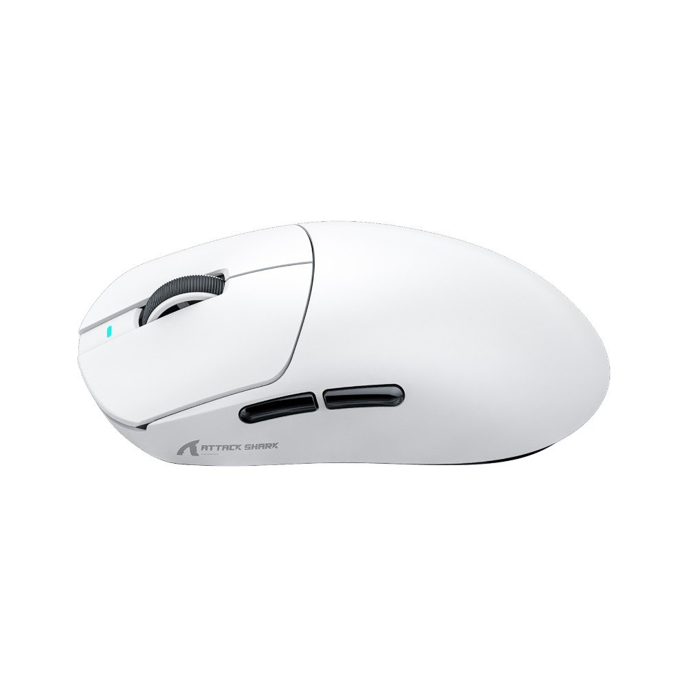 Mouse Gamer Sem Fio Attack Shark X8 Ultimate, Tri-Mode ( Balão.info) DPI, White - X8Ultimate White - view 3