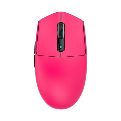Mouse Gamer Sem Fio Attack Shark G3 Pro, 25000 DPI, Switch Omron, Com Base de Carregamento, Tri-Mode Wireless Bluetooth USB-C, Vermelho Berry - G3 PRO BERRY RED