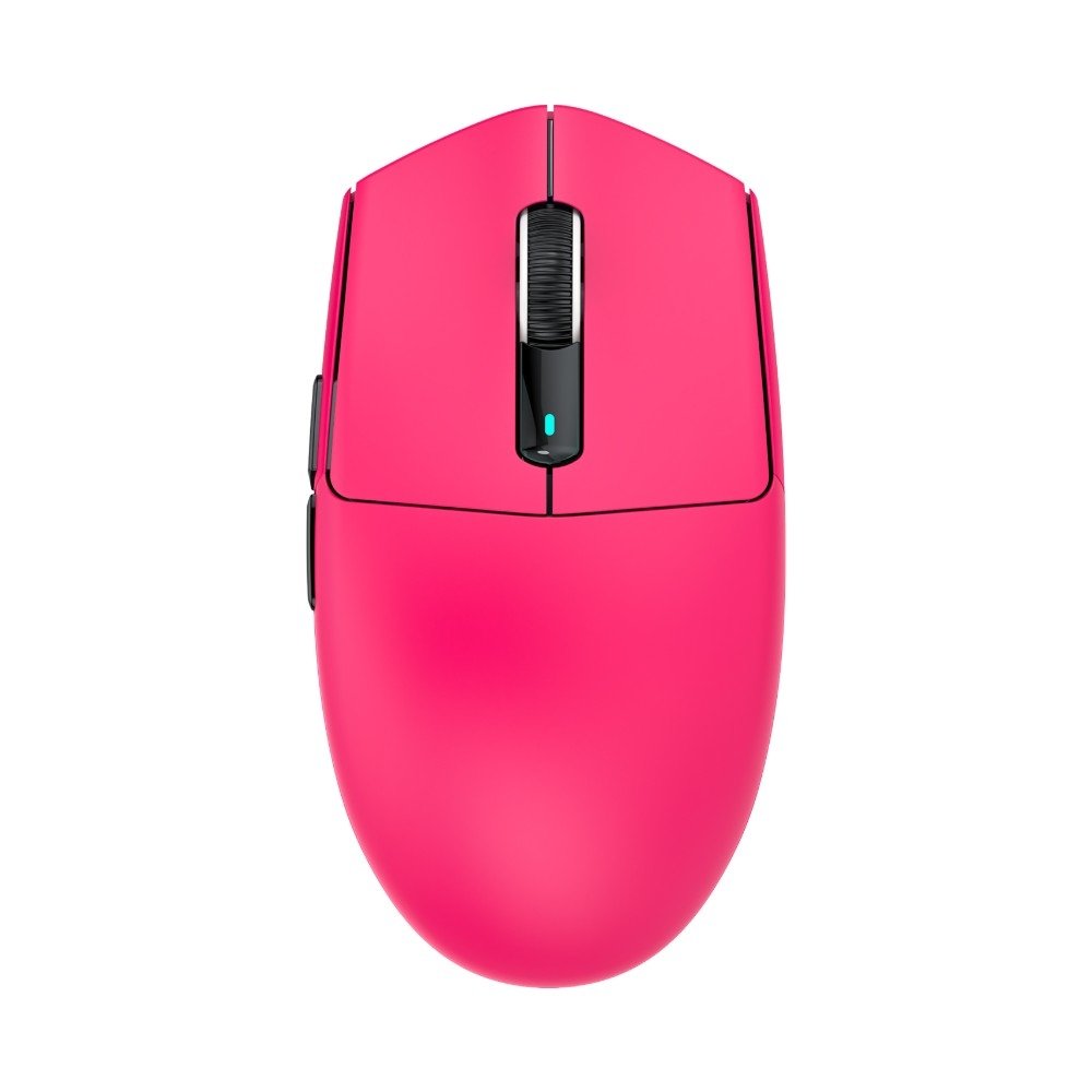 Mouse Gamer Sem Fio Attack Shark G3 Pro, 25000 DPI, Switch Omron, Com Base de Carregamento, Tri-Mode Wireless Bluetooth USB-C, Vermelho Berry - G3 PRO BERRY RED
