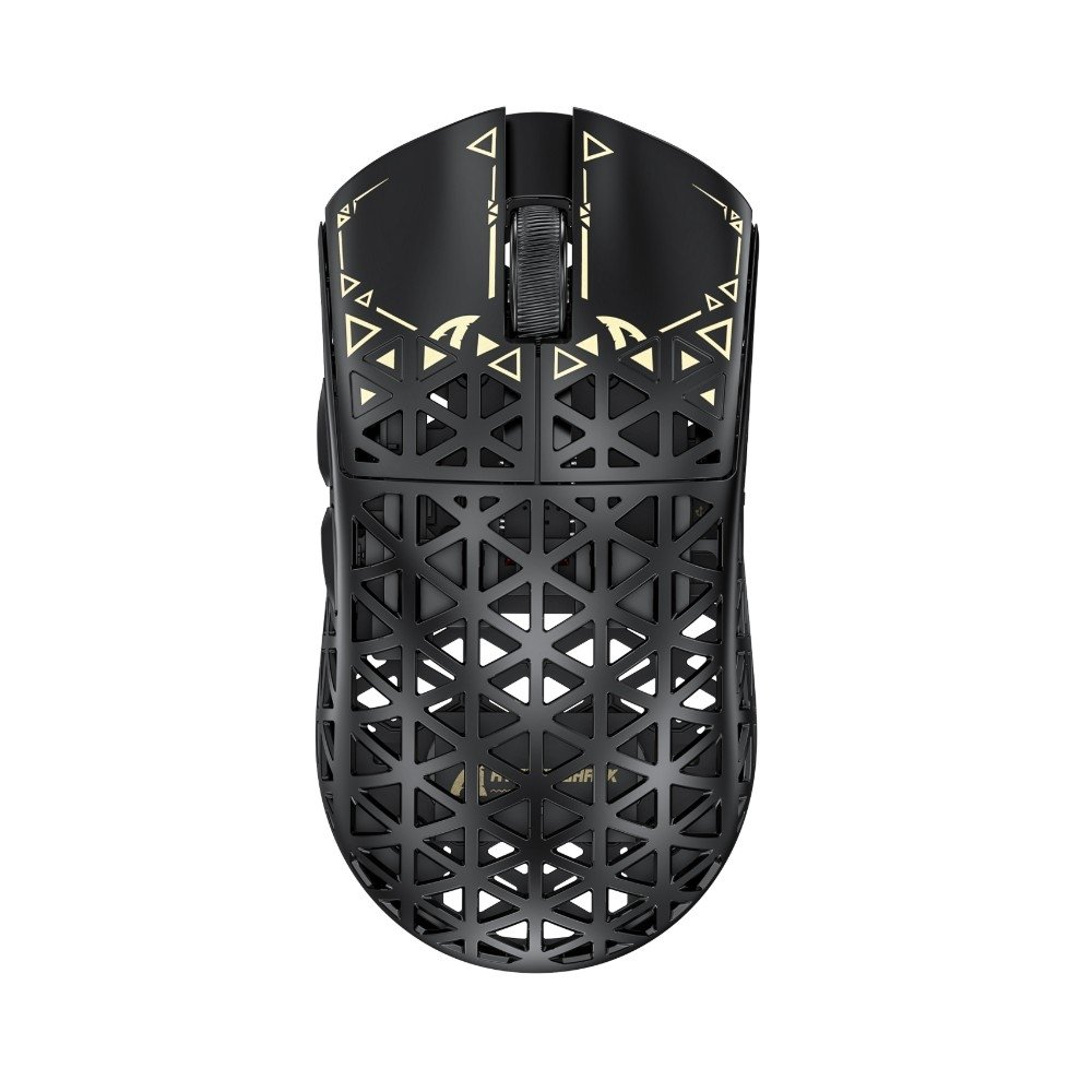 Mouse Gamer Sem Fio Attack Shark R5 Ultra, 42000 DPI, Fibra de Carbono, Switch Óptico, Tri-Mode Wireless Bluetooth USB-C, Preto - R5 ULTRA