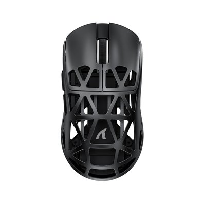 Mouse Gamer Sem Fio Attack Shark R2 Magnesium, 42000 DPI, Liga de Magnésio, Switch Óptico, Tri-Mode Wireless Bluetooth USB-C, Preto - R2
