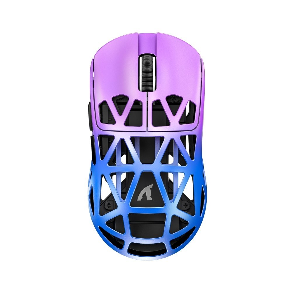Mouse Gamer Sem Fio Attack Shark R2 Magnesium, 42000 DPI, Liga de Magnésio, Switch Óptico, Tri-Mode Wireless Bluetooth USB-C, Roxo - R2 Mouse Gamer Sem Fio Attack Shark R2 Magnesium, 42000 DPI, Liga de Magnésio, Switch Óptico, Tri-Mode Wireless Bluetooth USB-C, Roxo - R2