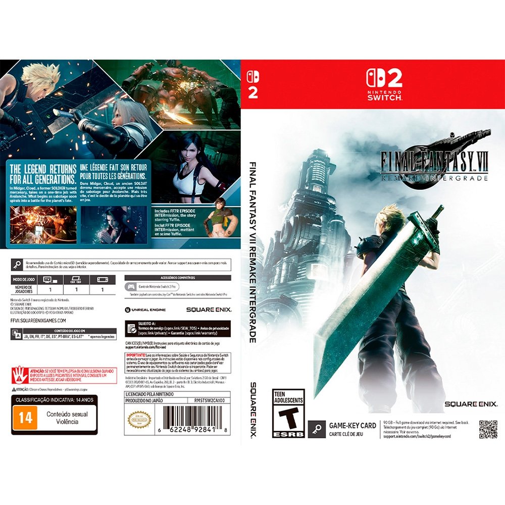 Final Fantasy VII Remake Intergrade NS2 | KaBuM!