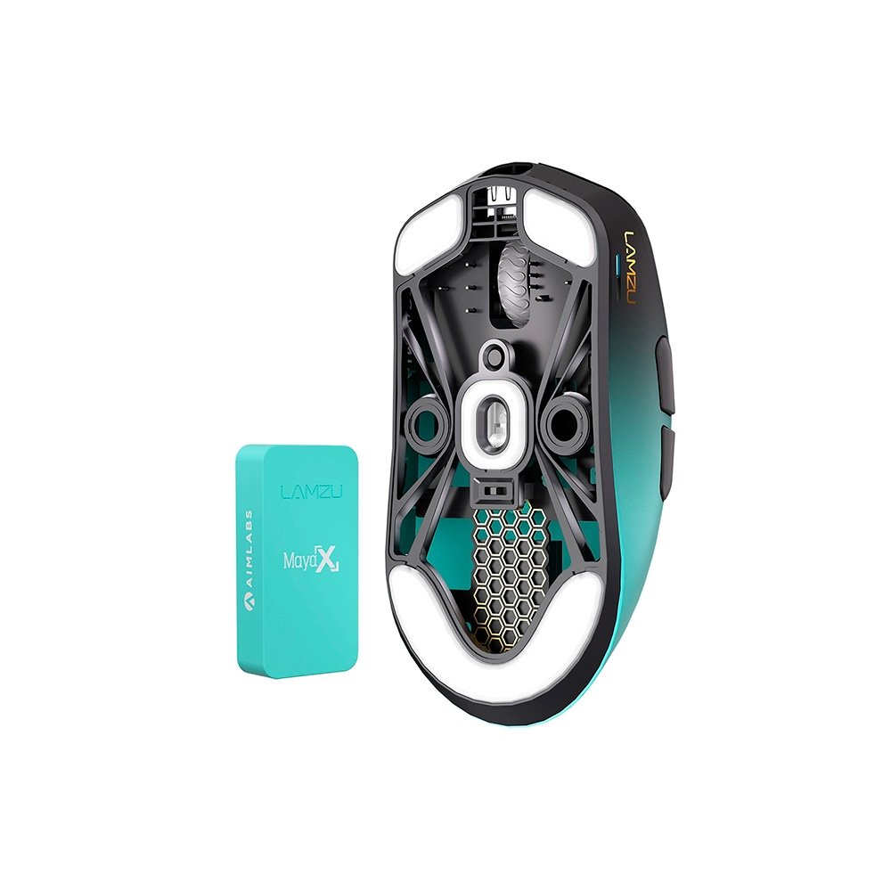 Mouse Lamzu Maya X Aimlab 30K DPI 8K | KaBuM!