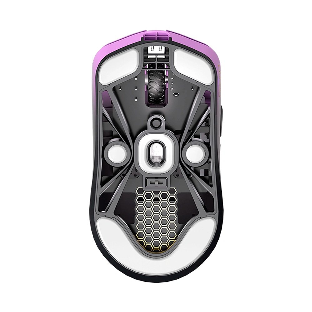 Mouse Gamer Sem Fio ( Balão.info) Maya X, 8000Hz, Sensor PWM 3950, DPI 30000, Ultra-Leve, Purple Shadow - 6975637430114 - foto 5