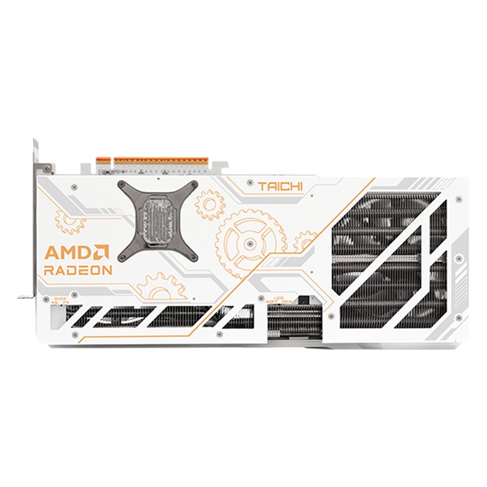 Placa de Vídeo Asrock RX 9070 XT Taichi White OC AMD Radeon, 16GB, GDDR6, 256Bits - RX9070XT TCW 16GO - view 7