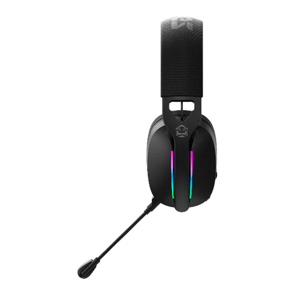 Headset Gamer ( Balão.info) Nowy Black ( Balão.info), RGB, USB Surround, Driver 40Mm, Microfone Destacável, Preto - ( Balão.info - foto 3