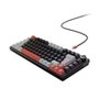 Teclado Mecânico Gamer PCYES Arkeum, 75%, RGB, Switch Blue, ABNT2, Black Vulcan - AKBV75BBR