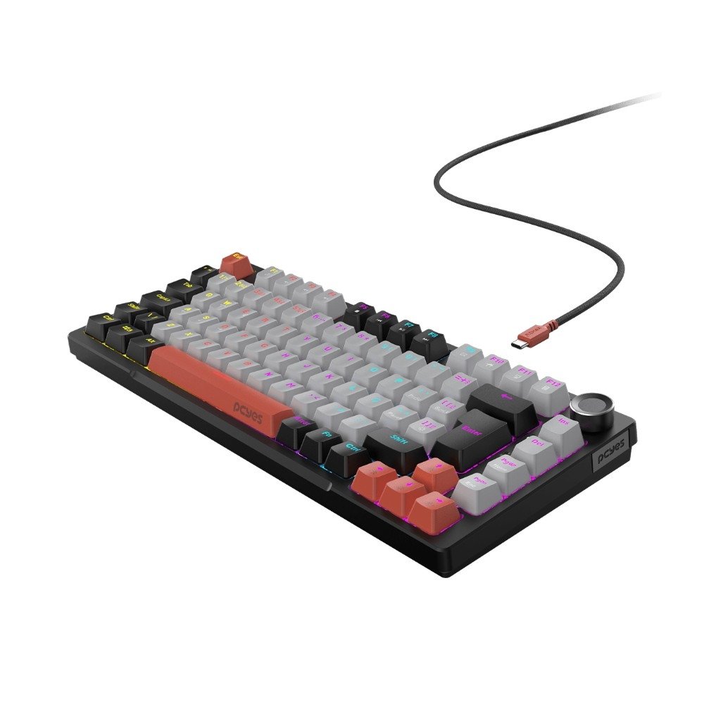 Teclado Mecânico Gamer ( Balão.info) Arkeum, 75%, RGB, Switch Red, ( Balão.info), Black ( Balão.info - foto 2