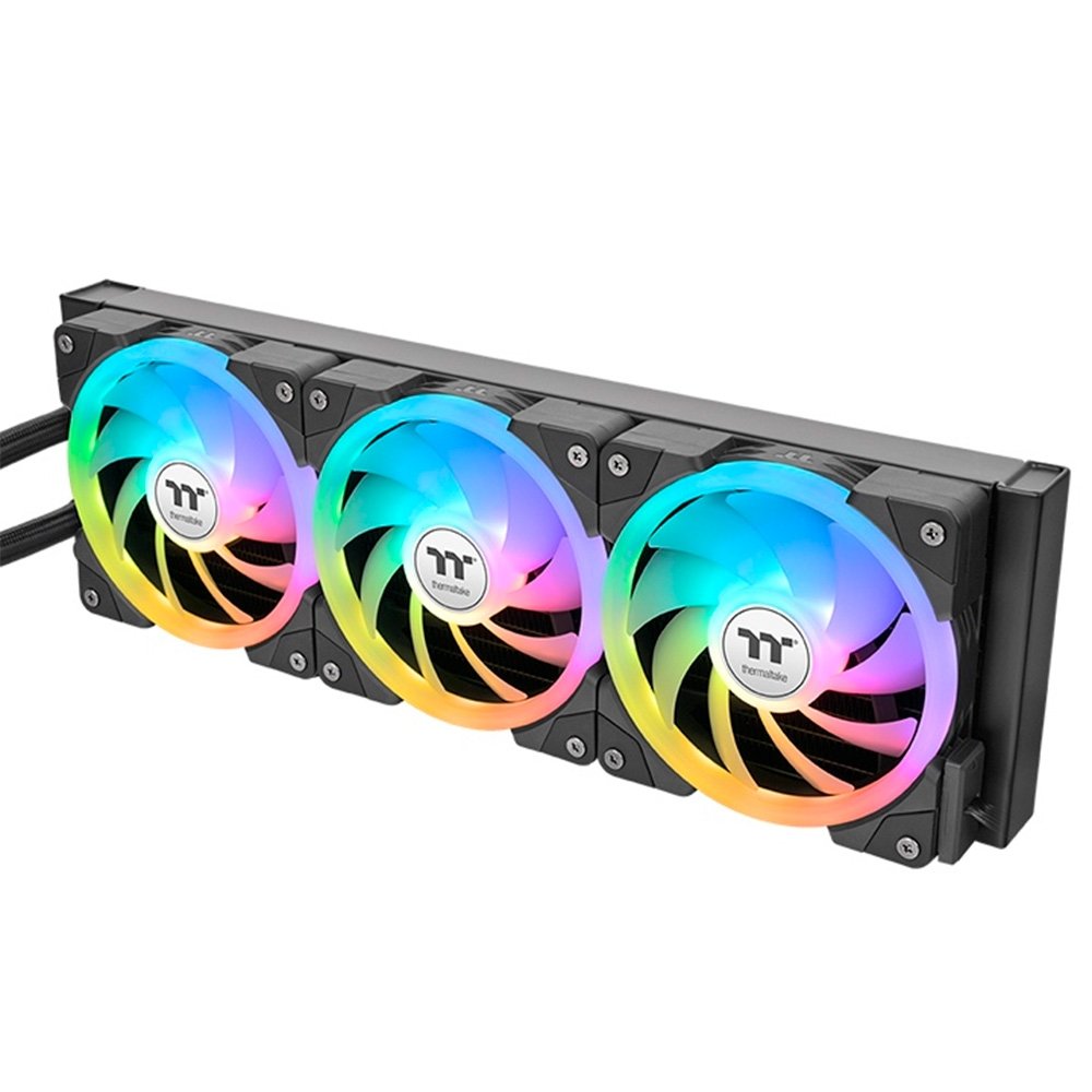 Imagem 2 de 6 do produto Water Cooler Thermaltake Minecube 360 Ultra ARGB Sync, 360mm, Quad-LCD, All-in-One, Preto - CL-W481-PL12SW-A