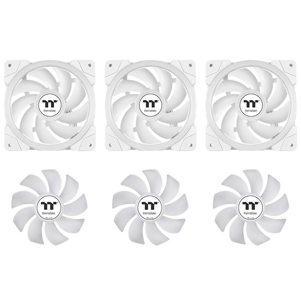 Imagem 6 de 6 do produto Water Cooler Thermaltake Minecube 360 Ultra ARGB Sync Snow Edition, 360mm, Quad-LCD, All-in-One, Branco - CL-W482-PL12SW-A