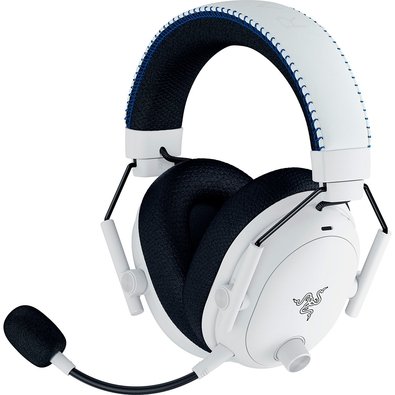 Headset Gamer Razer BlackShark V3 Pro Sem Fio ANC, 2.4 GHz, Drivers 50mm, Bluetooth, Branco - RZ04-05400600