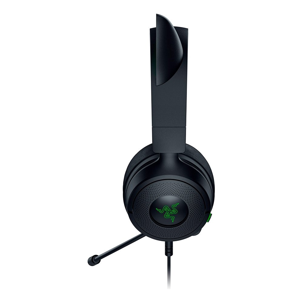 Headset Gamer Razer Kraken Kitty V3 X, RGB Chroma, Iluminação nas Orelhas, USB, Preto - RZ04-05350200 - view 6