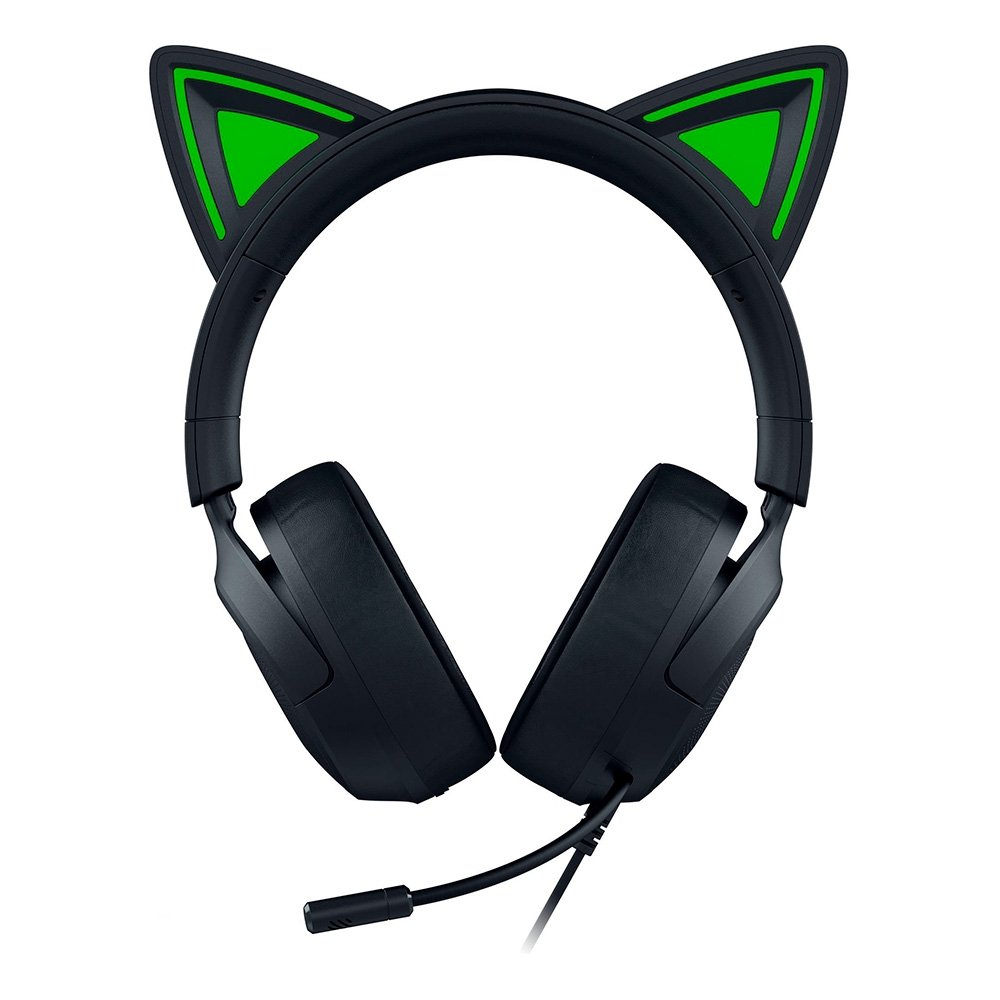 Headset Gamer Razer Kraken Kitty V3 X, RGB Chroma, Iluminação nas Orelhas, USB, Preto - RZ04-05350200 Headset Gamer Razer Kraken Kitty V3 X, RGB Chroma, Iluminação nas Orelhas, USB, Preto - RZ04-05350200