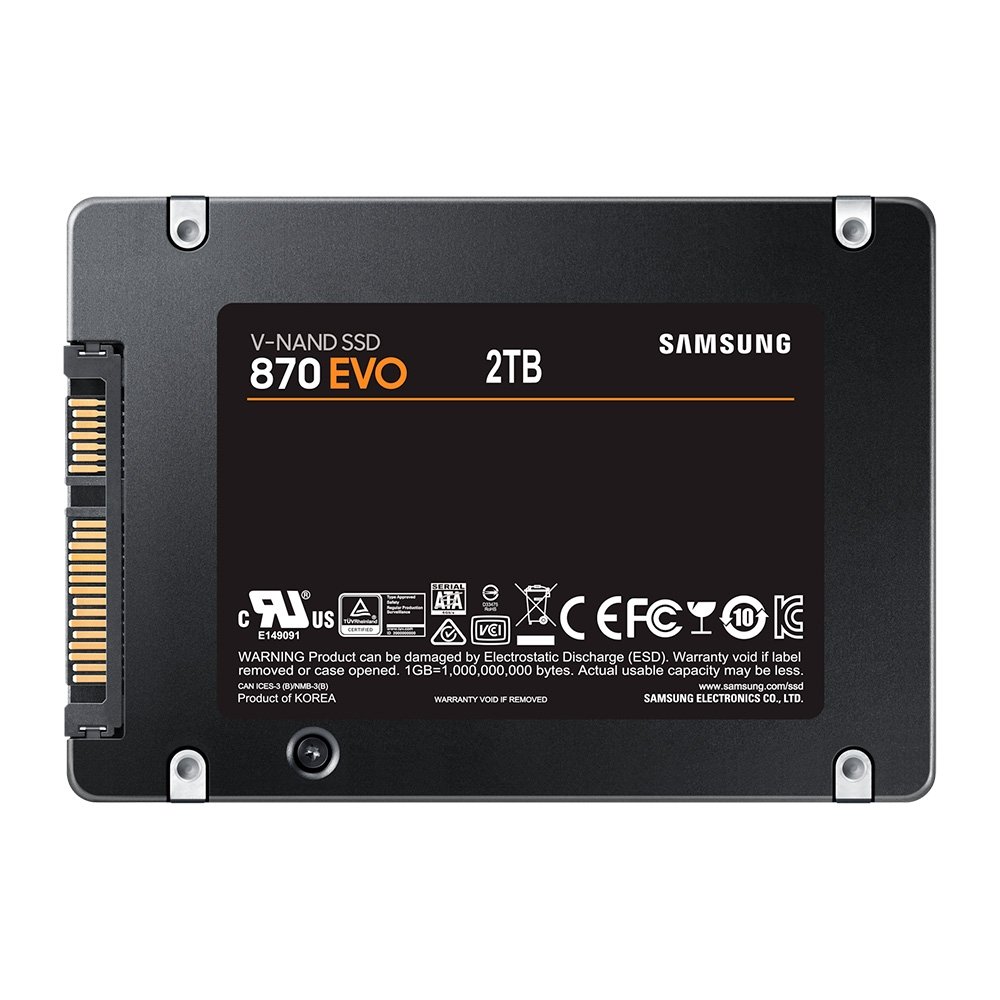 SAMSUNG 870 EVO 2TB SATA 2.5インチ 内蔵型SSD SSD Samsung 870 EVO 2TB SATA 2.5 560MB/s | KaBuM!