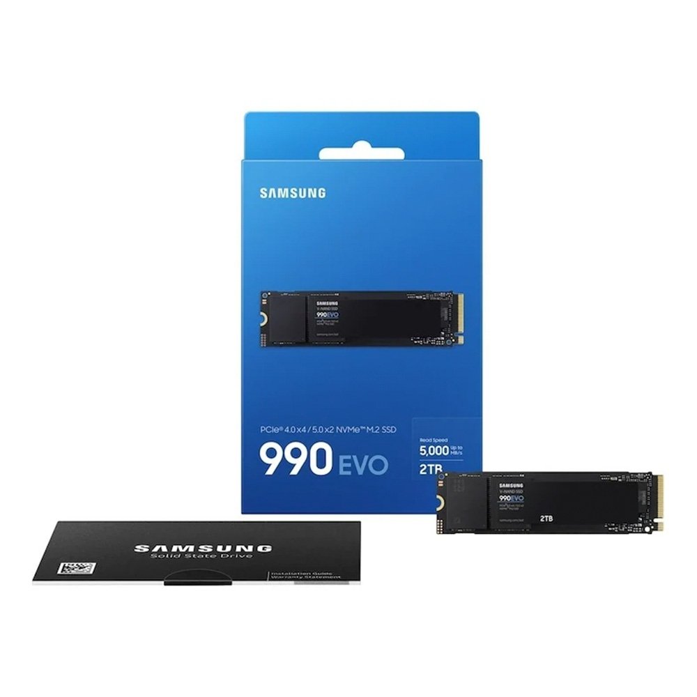 SSD Samsung 990 EVO 2TB NVMe M.2 | KaBuM!