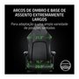 Cadeira Gamer Razer Iskur V2 NewGen, Ergonômica, Até 136Kg, Suporte Lombar Adaptável, Couro EPU CoolTouch, Espuma Dupla Densidade, Braços 4D, Preta - RZ38-04900800
