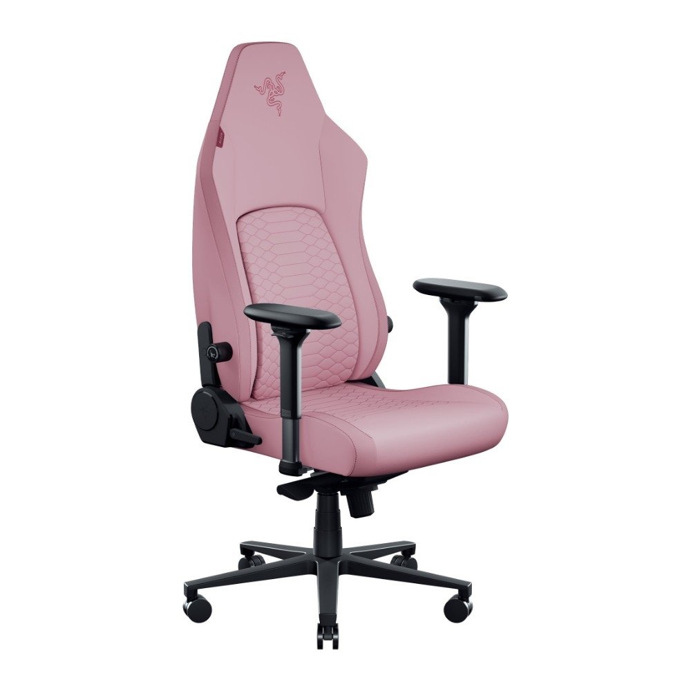 Cadeira Gamer Razer Iskur V2 NewGen, Ergonômica, Até 136Kg, Suporte Lombar Adaptável, Couro EPU CoolTouch, Espuma Dupla Densidade, Braços 4D, Quartzo - RZ38-04900900
