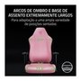 Cadeira Gamer Razer Iskur V2 X NewGen, Ergonômica, Até 136Kg, Apoio Lombar, Couro EPU CoolTouch, Reclinável 152º, Braços 2D, Quartzo - RZ38-05311000