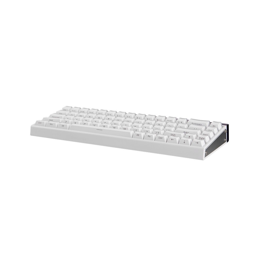 Imagem 7 de 13 do produto Teclado Magnético Gamer Aula HERO68 HE 8000hz, RGB, Switch Jade King Hotswap, 65%, ANSI, Branco Lighthouse - HERO68HE-LIGH-WH-JADE