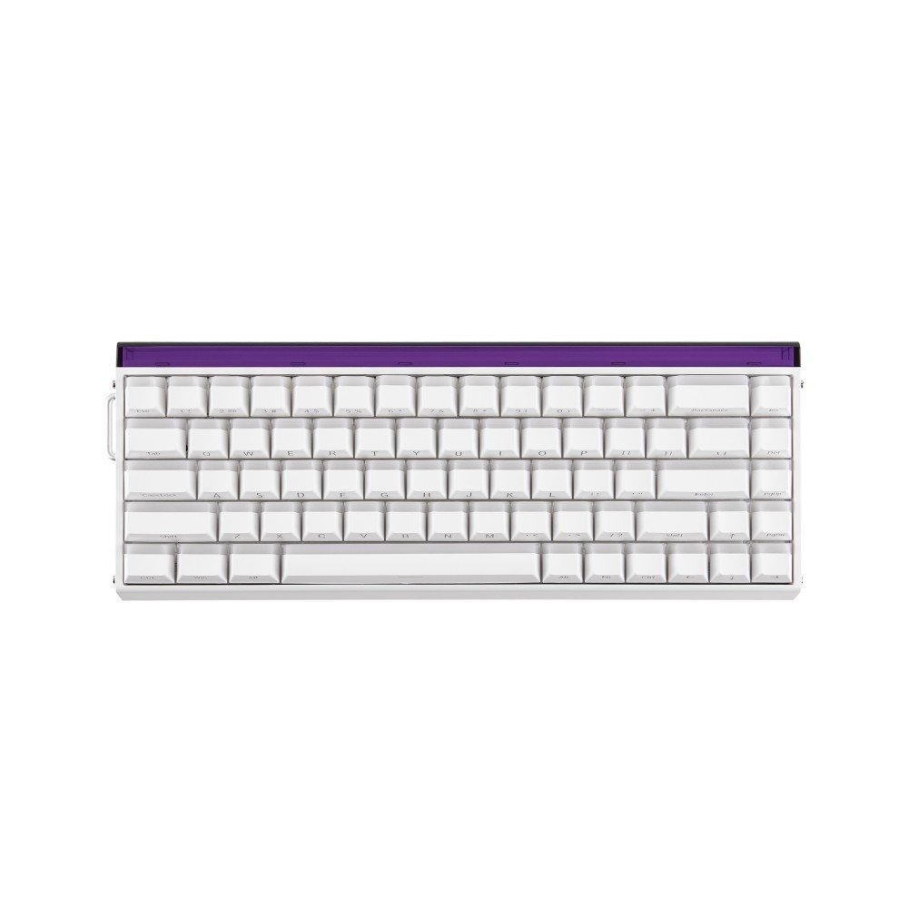 Imagem 6 de 13 do produto Teclado Magnético Gamer Aula HERO68 HE 8000hz, RGB, Switch Jade King Hotswap, 65%, ANSI, Branco Lighthouse - HERO68HE-LIGH-WH-JADE