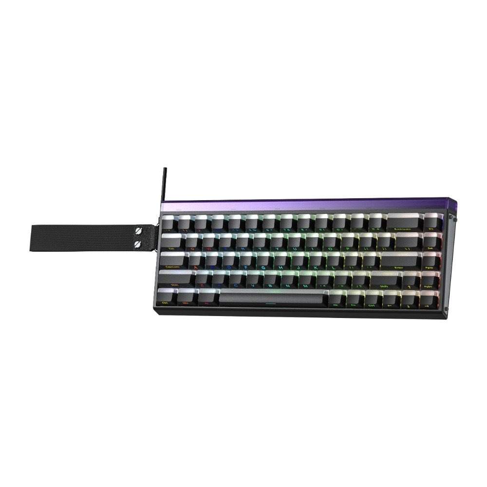 Teclado Magnético Gamer Aula HERO68 HE 8000hz, RGB, Switch Jade King Hotswap, 65%, ANSI, Preto Lighthouse - HERO68HE-LIGH-BK-JADE Teclado Magnético Gamer Aula HERO68 HE 8000hz, RGB, Switch Jade King Hotswap, 65%, ANSI, Preto Lighthouse - HERO68HE-LIGH-BK-JADE