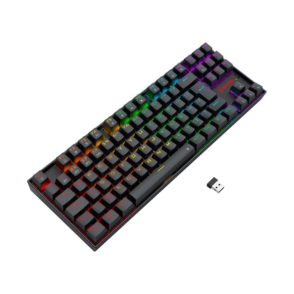 Teclado Mecânico Gamer ( Balão.info) Elite, Rainbow, Switch Brown, Tipo-C, ( Balão.info), Preto - K552-KRS (PT-BROWN - foto 5