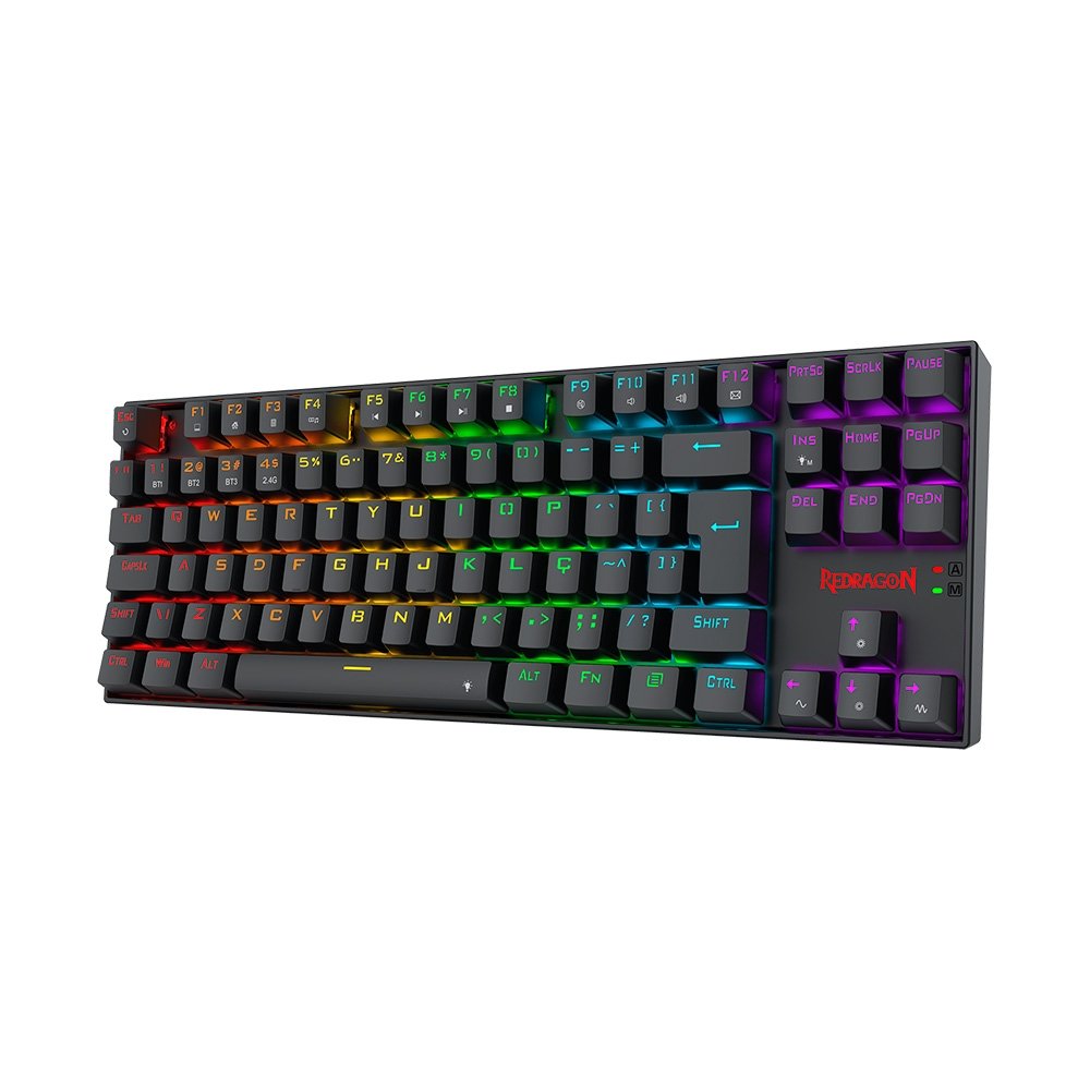 Teclado Mecânico Gamer ( Balão.info) Elite, Rainbow, Switch Brown, Tipo-C, ( Balão.info), Preto - K552-KRS (PT-BROWN - foto 4