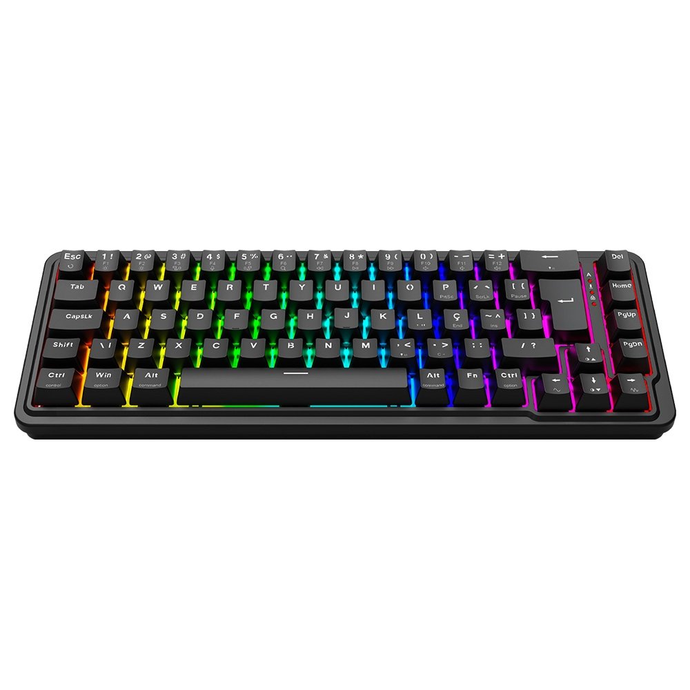 Teclado Magnético Gamer Redragon Nova, 65%, RGB, Switch UltraMag Linear, ABNT2, Preto - K709RGB-M - view 2