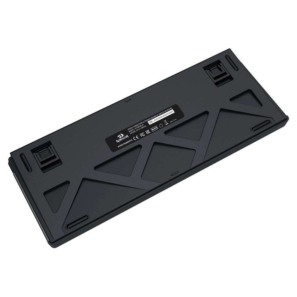 Imagem 8 de 9 do produto Teclado Magnético Gamer Redragon Otiim, TKL, RGB, 8000Hz, Rapid Trigger, Roda de Volume, Preto - K729RGB-M