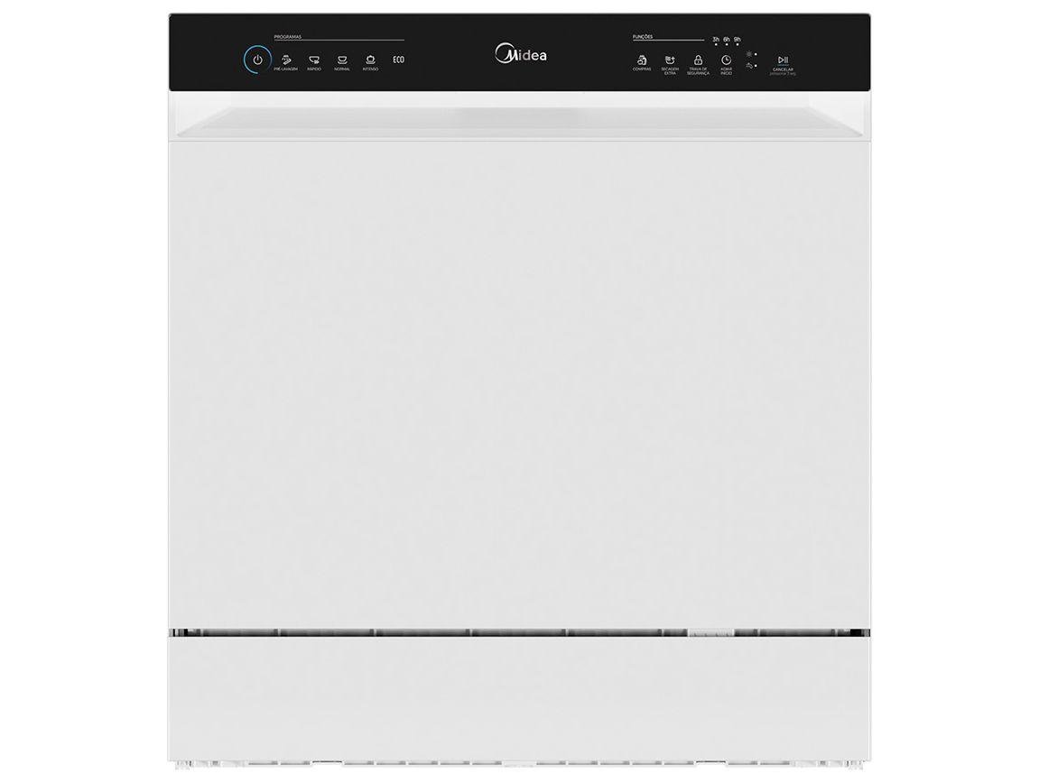 Lava-louças Midea 8 Serviços MDWTF08W1 Branca