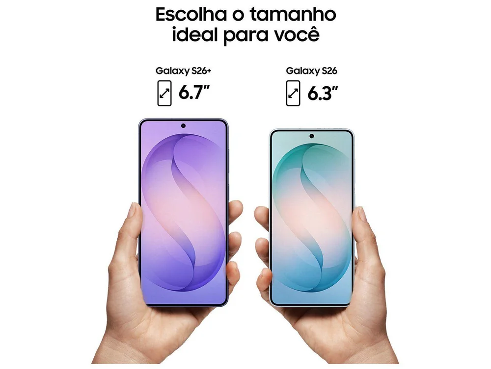 Samsung Galaxy S26+ 5G, 512GB, 12GB RAM, Galaxy AI, 6,7, Câm. Tripla 50+12+10MP, Bateria 4900mAh, Dual Chip, Violeta - view 13