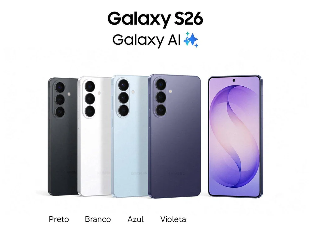 Imagem 17 de 17 do produto Smartphone Samsung Galaxy S26, 256GB, 12GB RAM, Octa Core, Câmera Tripla de 50MP, Tela de 6.3", Azul - SM-S942BLBSZTO