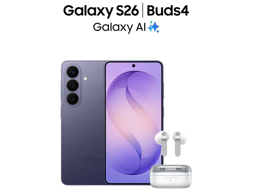 Imagem 12 de 17 do produto Smartphone Samsung Galaxy S26, 256GB, 12GB RAM, Octa Core, Câmera Tripla de 50MP, Tela de 6.3", Azul - SM-S942BLBSZTO