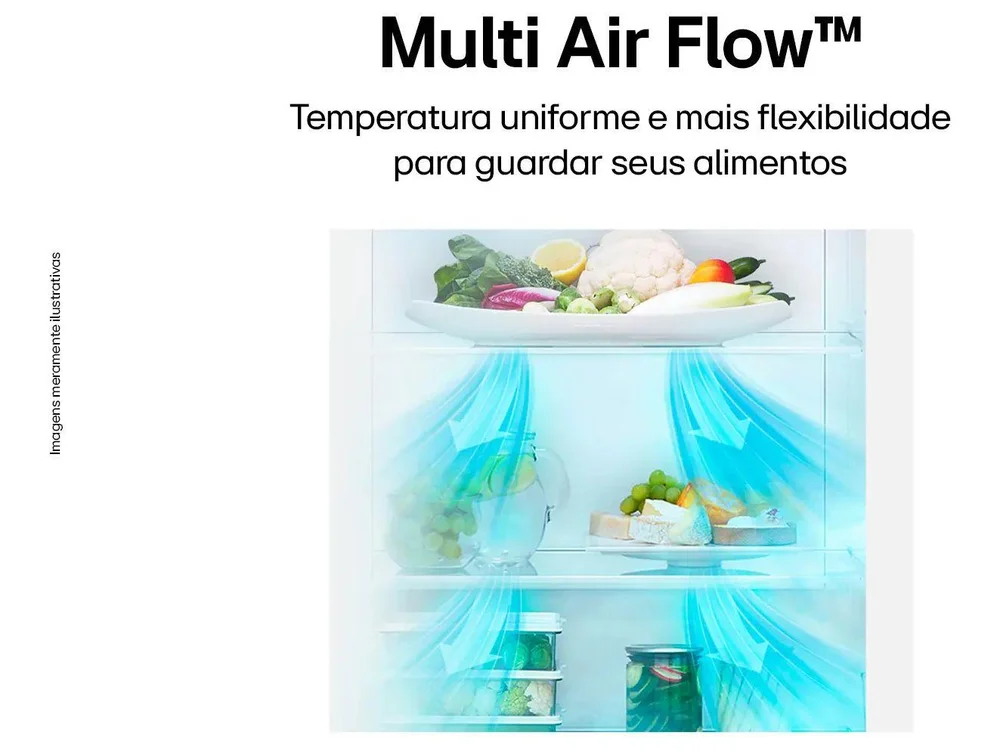 Geladeira/Refrigerador LG Frost Free Side by Side Prata 509L GC-B187PQAL - view 24