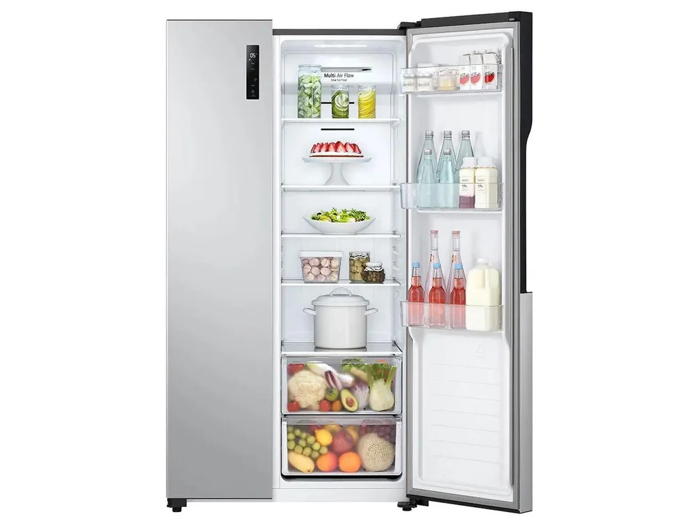Geladeira/Refrigerador LG Frost Free Side by Side Prata 509L GC-B187PQAL - view 12