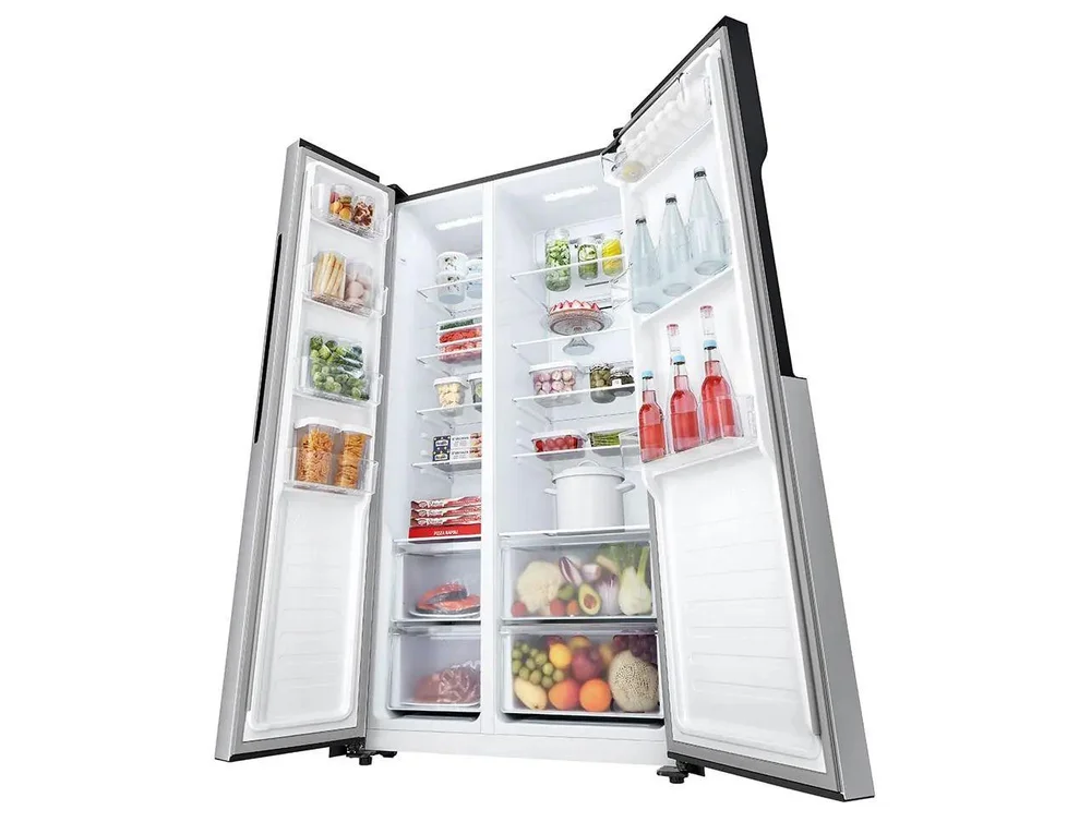 Geladeira/Refrigerador LG Frost Free Side by Side Prata 509L GC-B187PQAL - view 10
