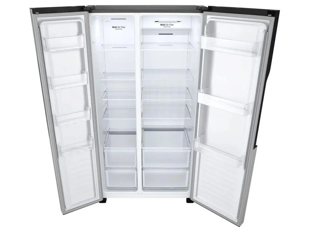 Geladeira/Refrigerador LG Frost Free Side by Side Prata 509L GC-B187PQAL - view 9