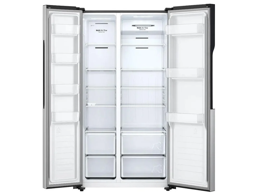 Geladeira/Refrigerador LG Frost Free Side by Side Prata 509L GC-B187PQAL - view 6