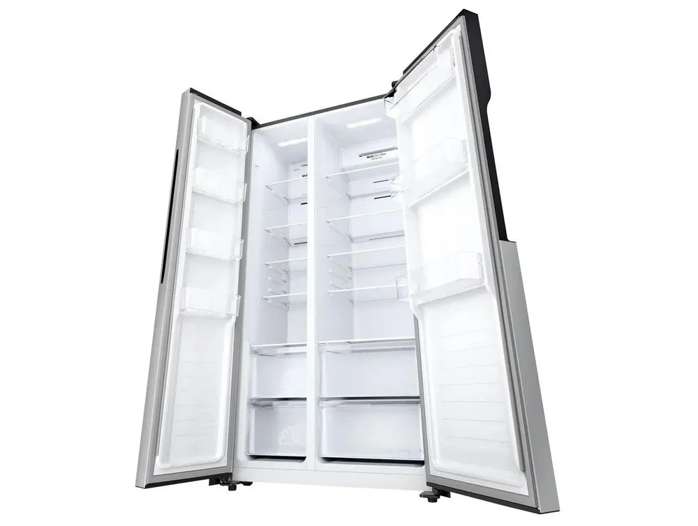 Geladeira/Refrigerador LG Frost Free Side by Side Prata 509L GC-B187PQAL - view 5