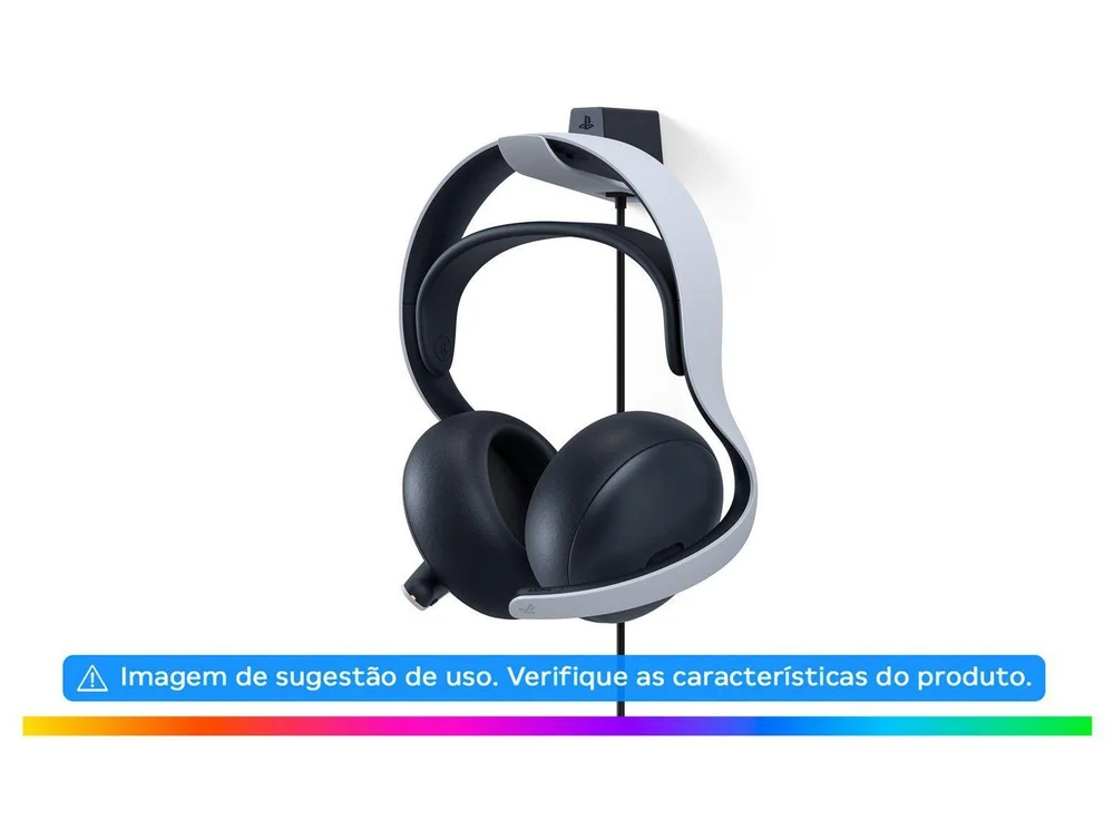 Imagem 3 de 14 do produto Headset Gamer Sony PlayStation Pulse Elite Sem fio para PS5 USB e P2 Branco
